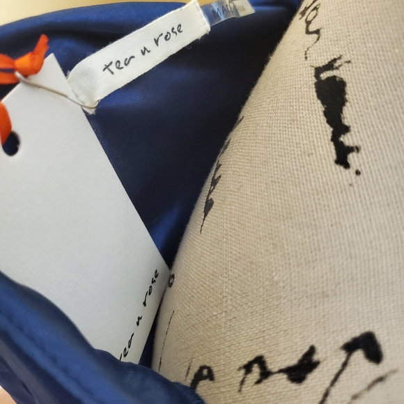 Navy Blue Dress {tea n rose} - Picture 4 of 8